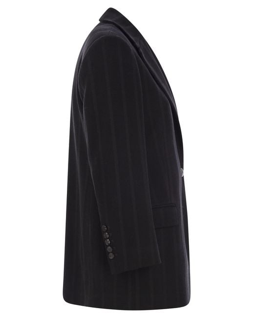 SAULINA Black Antonia Single Breasted Jacket