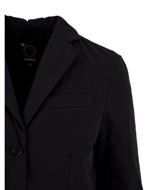 Aspesi Black Jacken blau