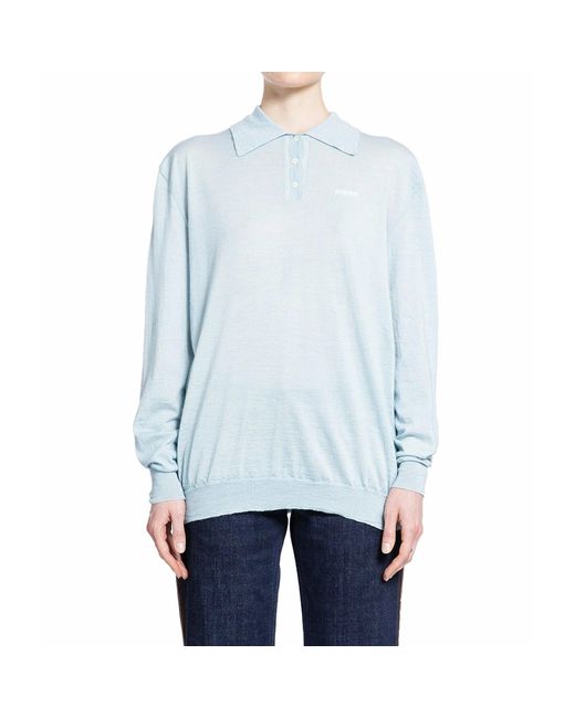 Miu Miu Blue C Mere Polo