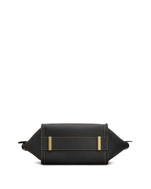 Tod's Black Medium Leather Tote