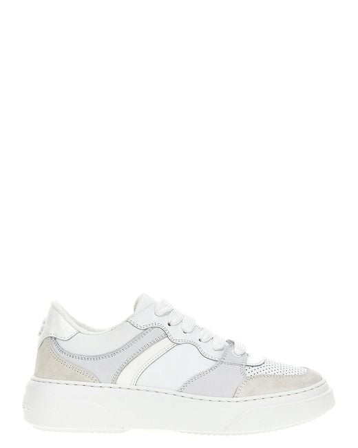 DSquared² Low-Top Sneakers in het White