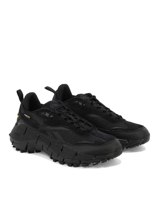 Reebok Black "Zig Kinetica 2.5 Edge" Sneakers for men