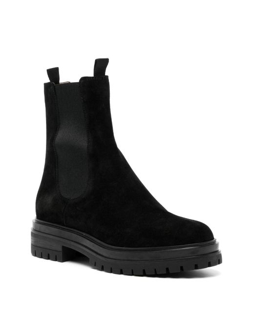 Bottines Chelsea Classiques Gianvito Rossi en coloris Black