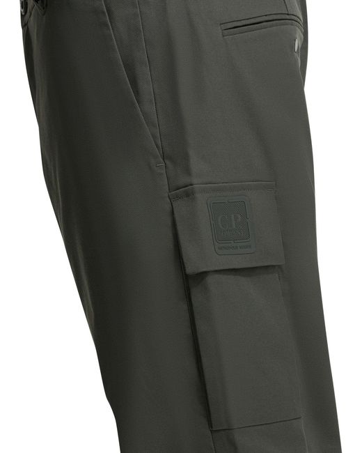 C P Company Gray Metropolis Trousers Grey for men