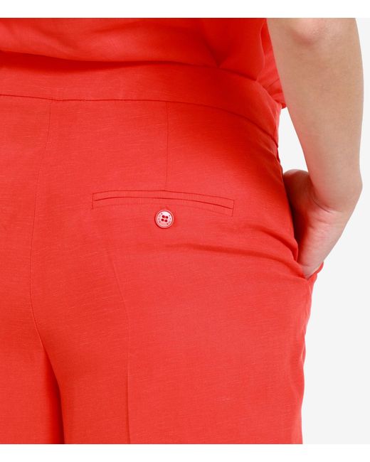 Kaos Shorts Schellak Rood in het Red