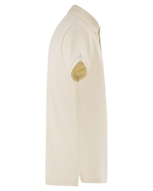 Polo Ralph Lauren White Slim Fit Pique Polo Shirt