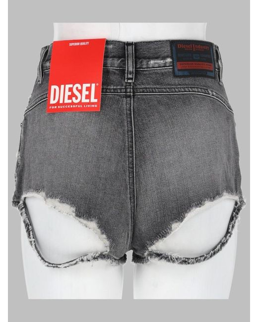 DIESEL Gray Shorts