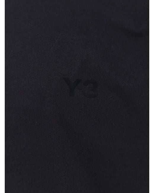 Y-3 Blue U Ls Tee