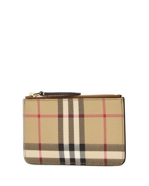Burberry Natural Wallets