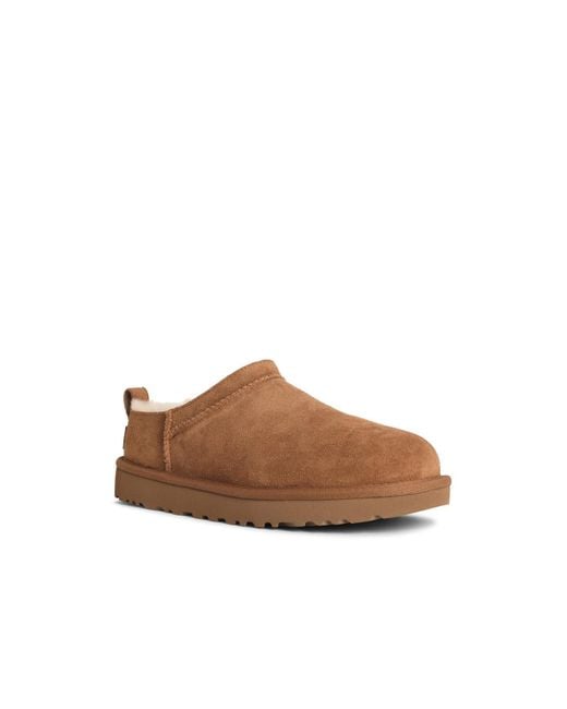 Ugg Brown Classic Micro' Chestnut Suede Boots for men