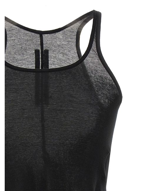 Rick Owens Black 'Basic' Tank Top