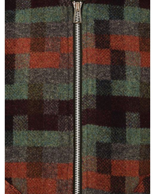 Paul Smith Brown Coats Multi Colour