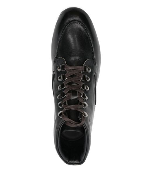 Bally Black Stiefel mit Schnürung