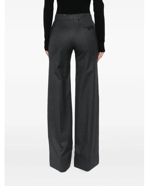 Stella McCartney Wollen Broek Op Maat in het Gray