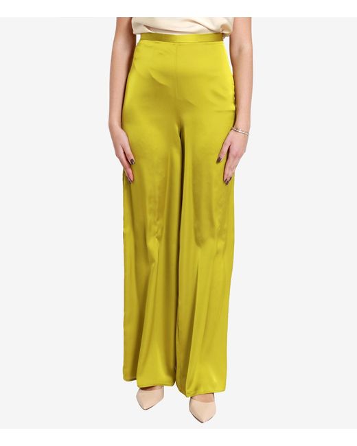SIMONA CORSELLINI Yellow Trousers
