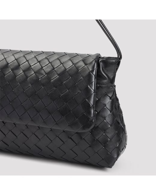 Bottega Veneta Black Mini Giorno Clutch