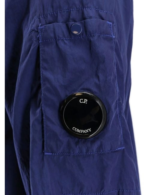 C P Company Blue Overshirt Overshirt