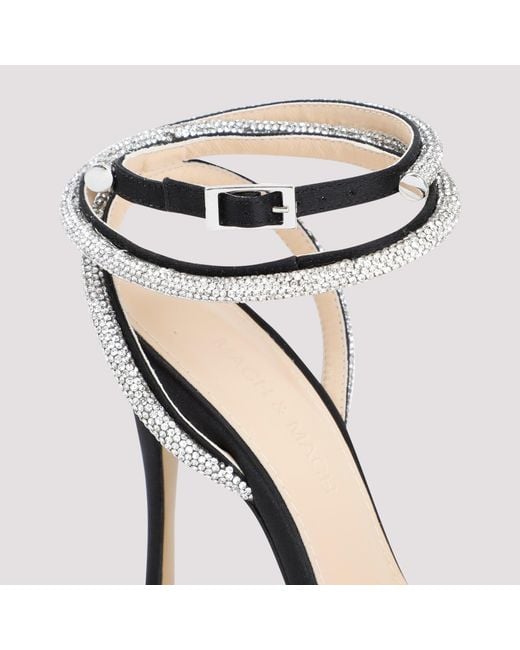 Mach & Mach Black Sandals
