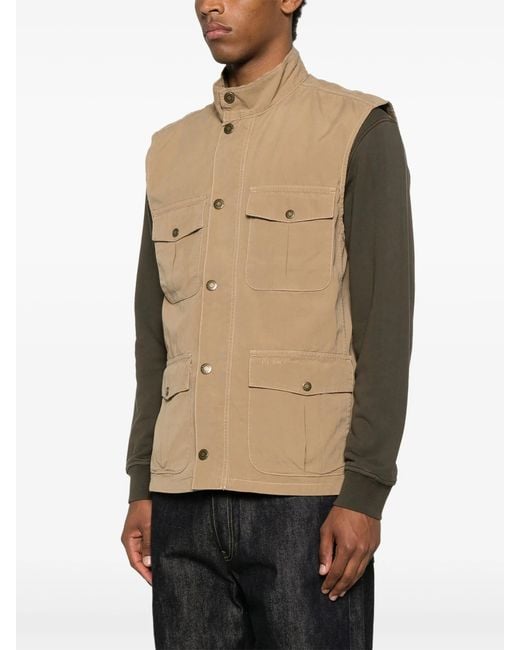 Barbour Natural 'Casual Corbridge' Vest for men