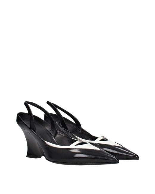 Givenchy Black Raven Sandals Leather