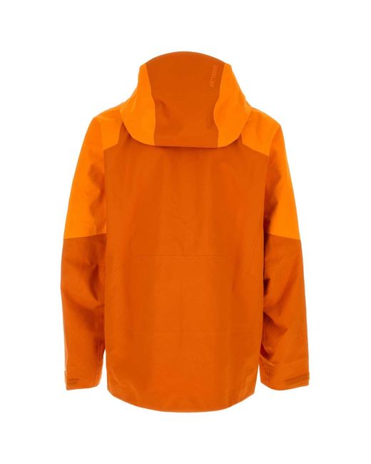 Arc'teryx Orange Gore-tex Sobre Sv Jacket for men