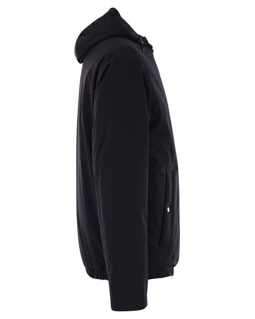 Herno Nylon Travel Jacket in het Black voor heren