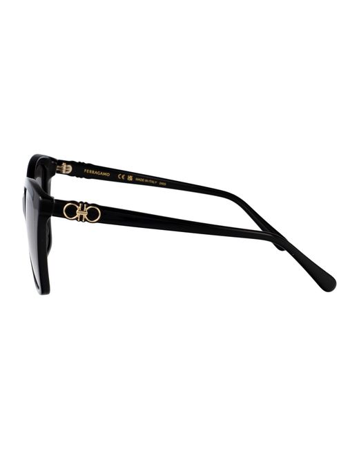 Ferragamo Black Sunglasses