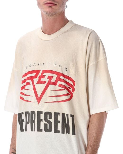Represent White Living Legacy T-Shirt for men