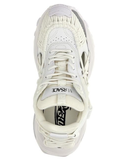 Versace White Low-Top Sneaker