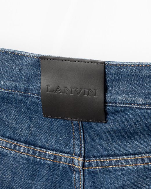 Lanvin Blue Trousers for men