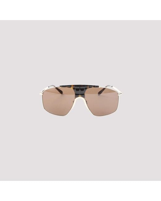 Alaïa White Alaia Eyewear Aviator Mask 98 Sunglasses