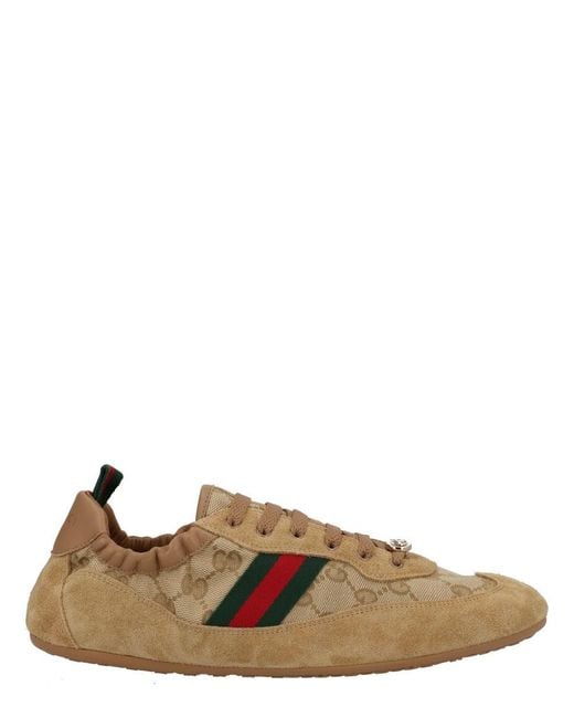 Gucci Brown "Shift" Sneaker