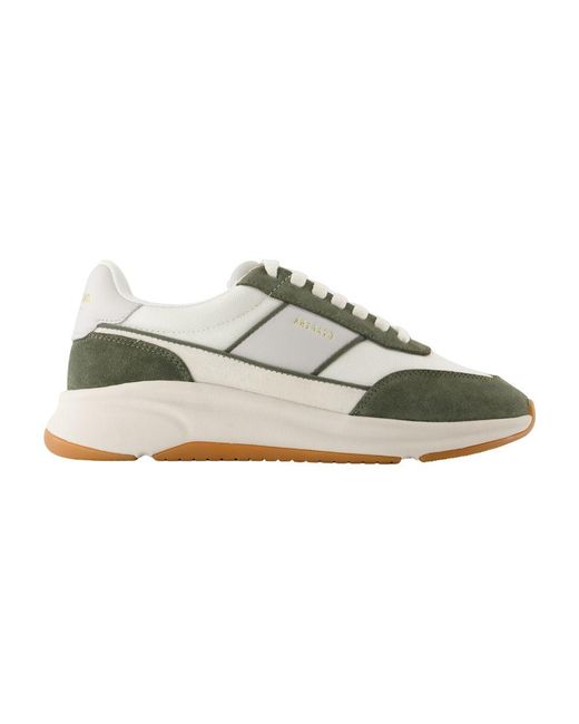 Axel Arigato Neo/Grün Leder Sneakers in Gray für Herren