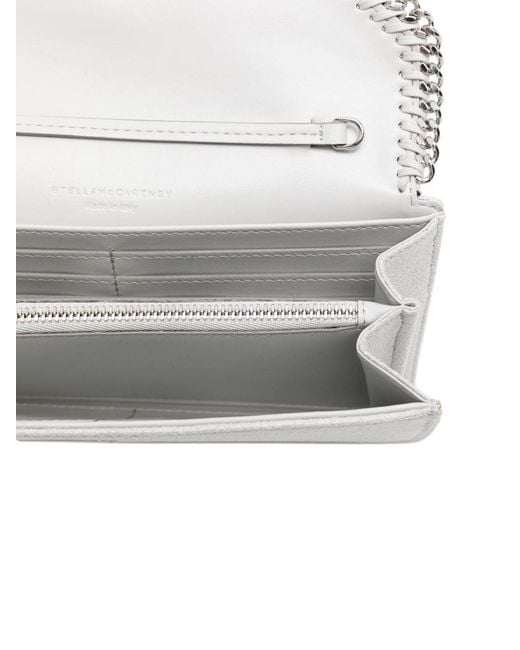 Stella McCartney White Wallets Outer: Recycled Polyester