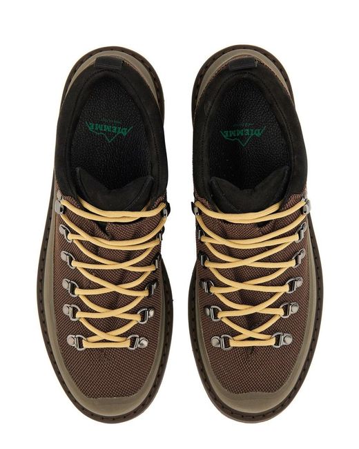 Diemme Brown Polyester Cow Leather Boots for men