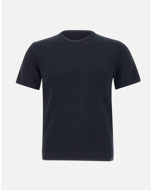 Camiseta de algodón azul marino de Woolrich de hombre de color Blue