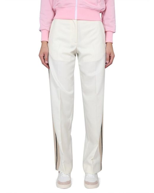 Palm Angels Palm Engelen Wollen Broek in het White