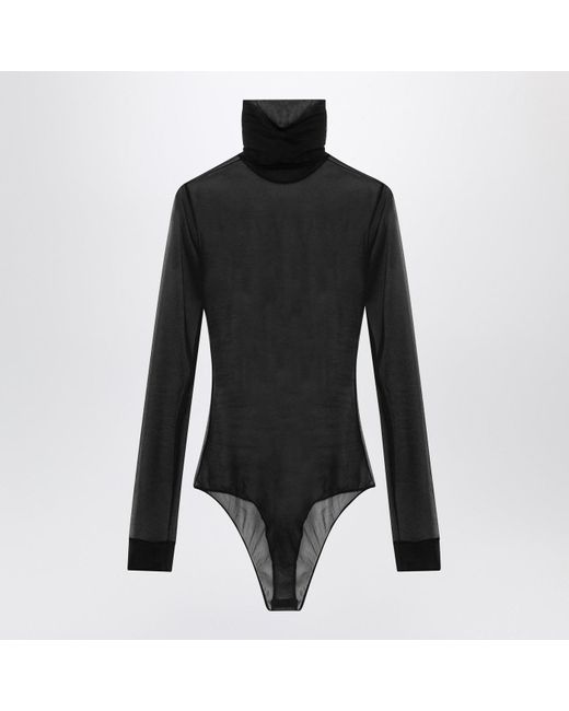 Tシャツ・カットソー MAISON MARGIELA TURTLENECK BODYSUIT Maison Margiela Mesh Turtleneck Bodysuit | Saks Fifth Avenue