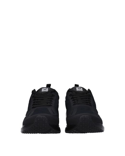 Veja Blue Sneakers Condor Uomo Tessuto Nero for men