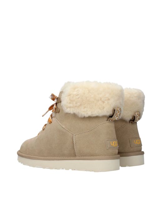 Ugg Natural Ankle Boots Suede/Sand