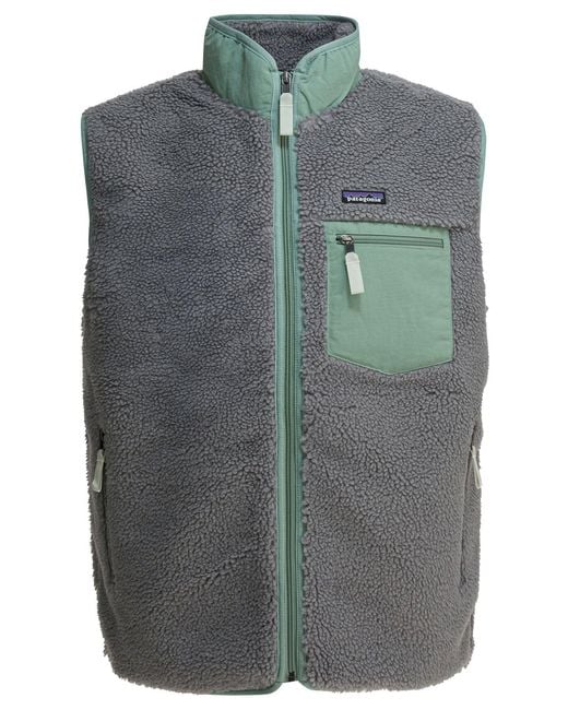 Veste sans manches "Classic Retro X® Fleece" Patagonia pour homme en coloris Gray