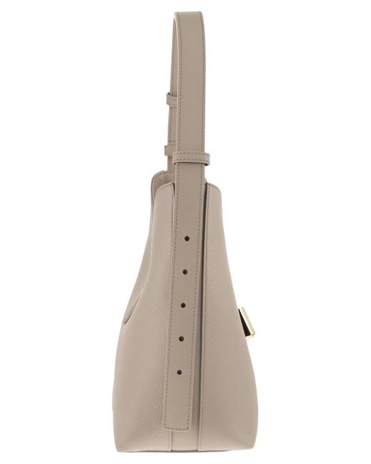 Furla Natural Goccia S Hobo Shoulder Bag