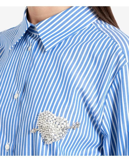 MSGM Blue Shirts