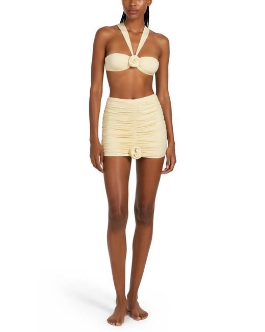 LaRevêche White Sahar Bikini Top