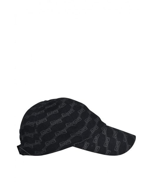 Balenciaga Black Bb Monogram Hat for men