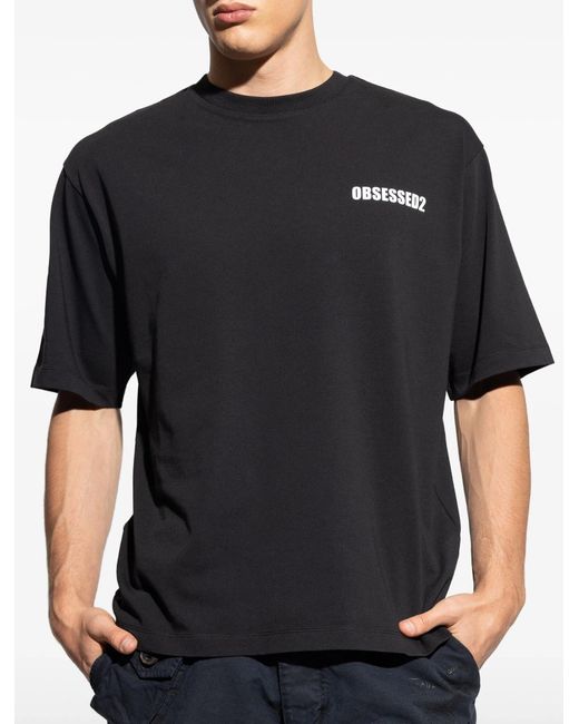 DSquared² T Shirts En Polos in het Black voor heren