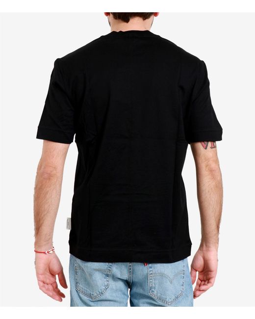 Paolo Pecora Black T Shirts And Polos for men