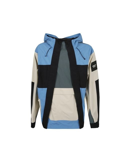 Ambush Blue Colour-Block Jacket for men