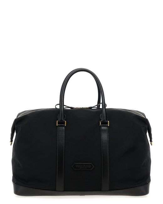 Tom Ford Lederen Details Reistas in het Black