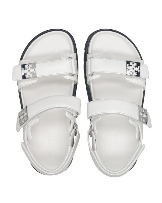 Tory Burch White Sandals